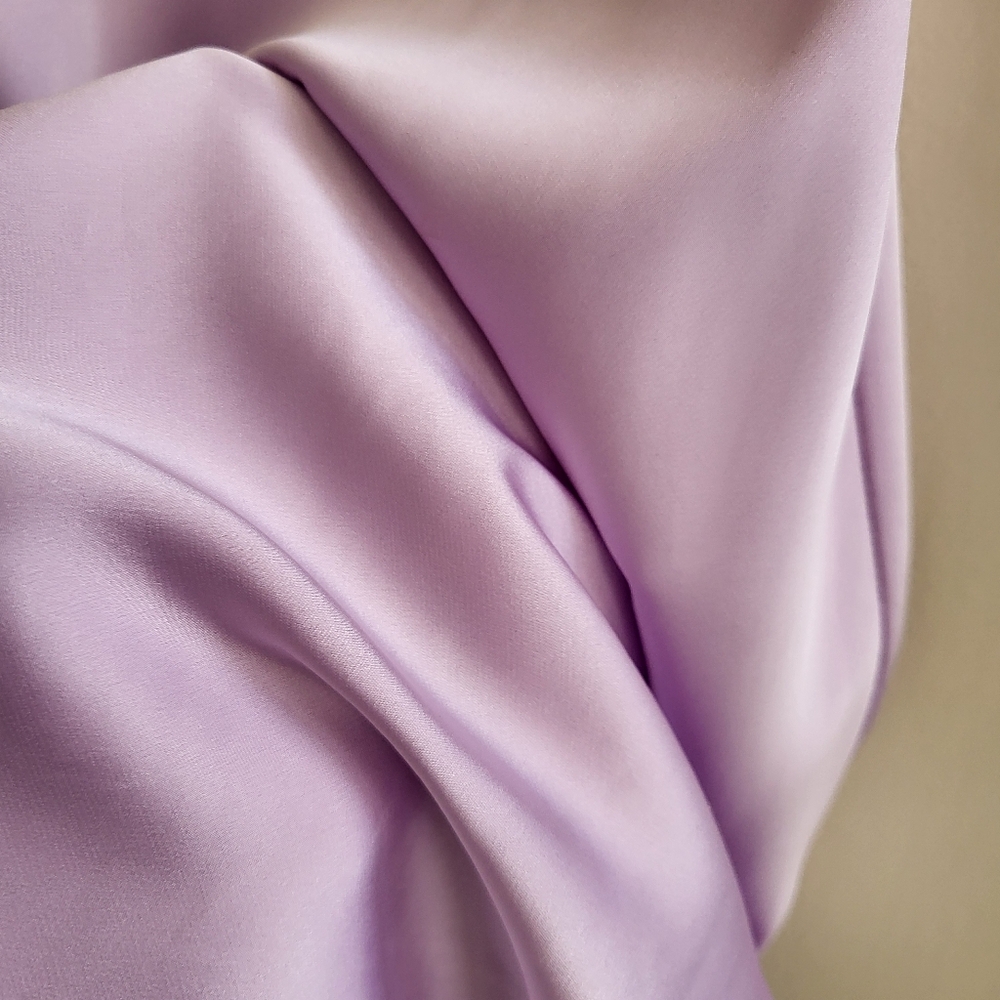 Silk Lavender Halter Dress - Picture 9 of 9